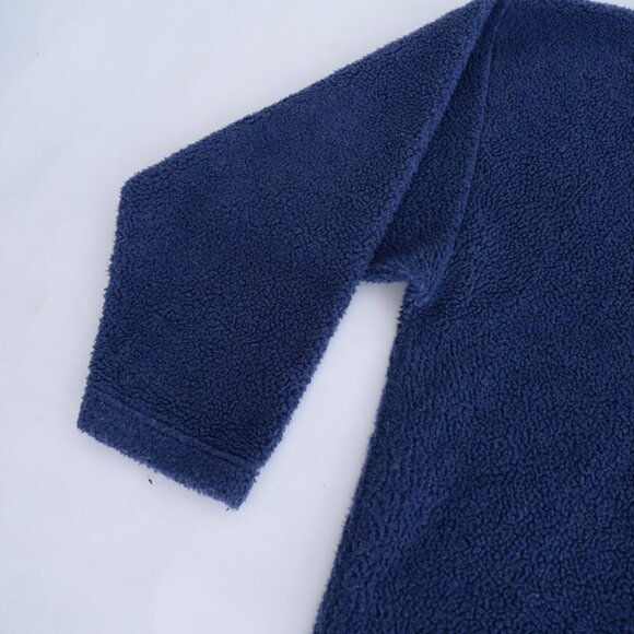 Vintage '90S Attraction Blue Navy Embroidered Cape Breton Teddy Bear Sweater XLT - Picture 7 of 9